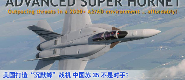 美國打造“沉默蜂”戰(zhàn)機 中國蘇35不是對手？