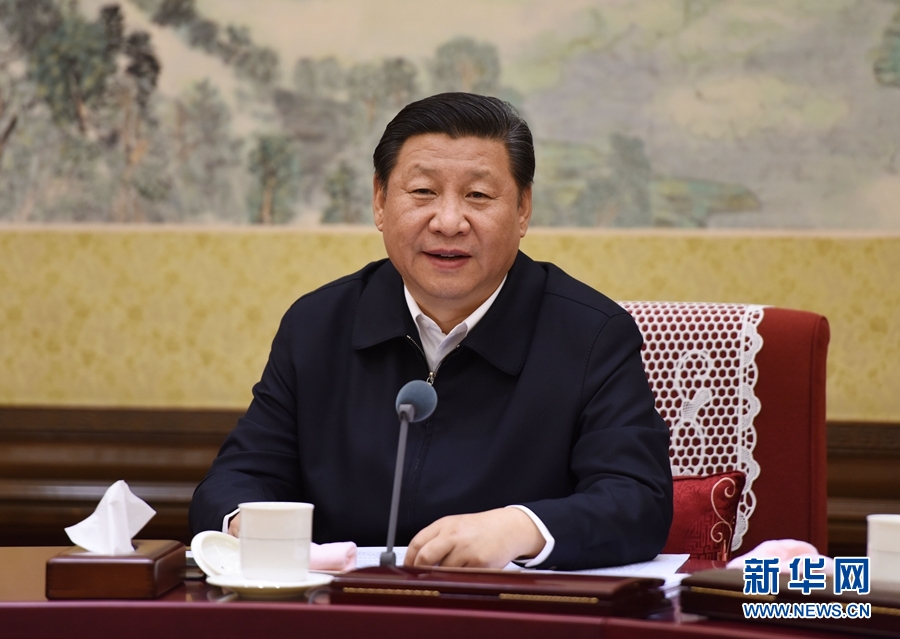 12月28日至29日，中共中央政治局召開專題民主生活會(huì)，對(duì)照檢查踐行“三嚴(yán)三實(shí)”情況，討論研究加強(qiáng)黨風(fēng)廉政建設(shè)措施。中共中央總書記習(xí)近平主持會(huì)議并發(fā)表重要講話。新華社記者 李學(xué)仁 攝 