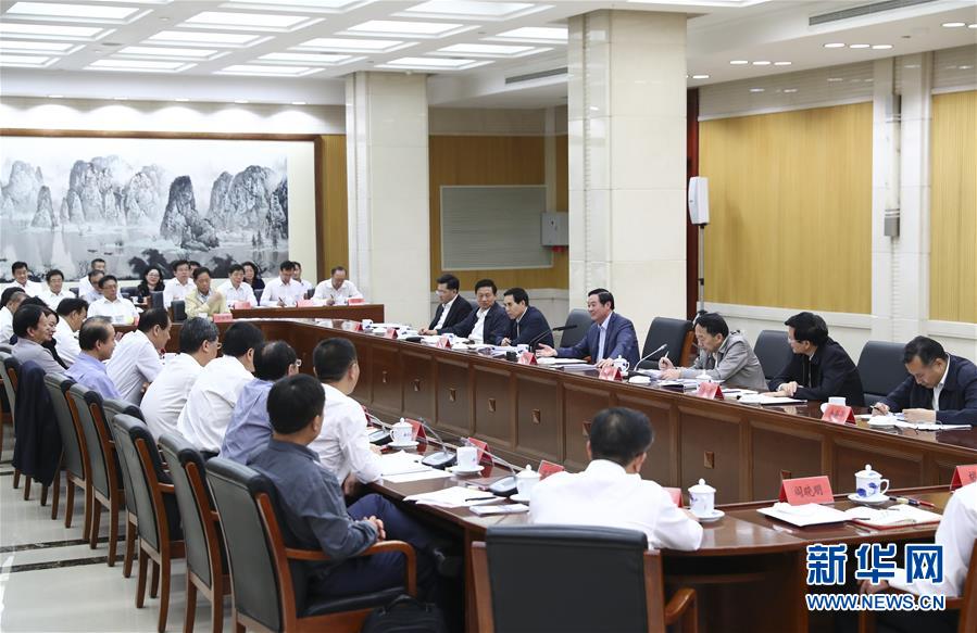 9月21日，中宣部在北京召開中央媒體駐外機構外宣工作座談會。中共中央政治局委員、中央書記處書記、中宣部部長劉奇葆出席座談會并講話。新華社記者 謝環(huán)馳 攝 