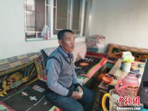 圖為黨確桑布。 謝藝觀 攝