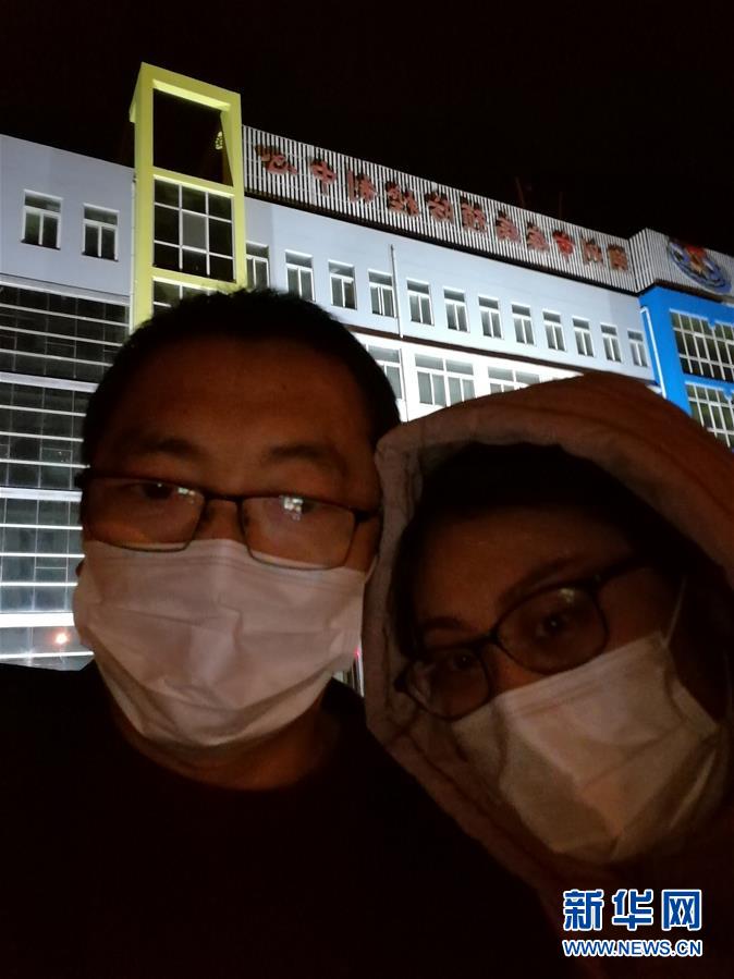 （一線抗疫群英譜·圖文互動）（3）山西檢測員伉儷：疫情不退，決不放松