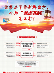 監(jiān)察法草案新鮮出爐 今后“老虎蒼蠅”怎么打？