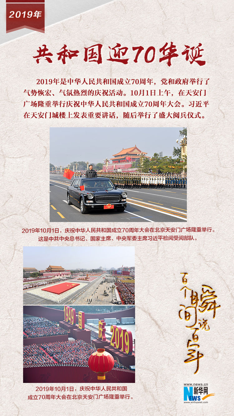 2019，共和國迎70華誕