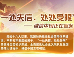 圖解：“一處失信、處處受限”——誠信中國正在崛起