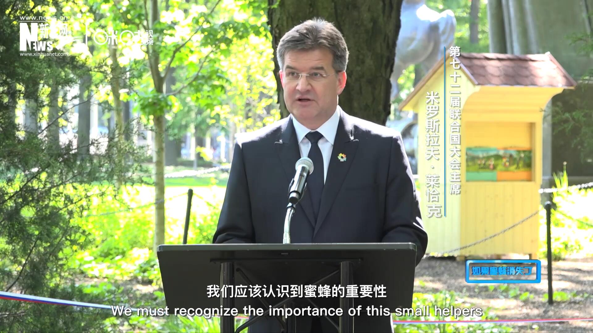 我們應(yīng)該認(rèn)識(shí)到蜜蜂的重要性，所以我們用“世界蜜蜂日”提高大家保護(hù)蜜蜂的意識(shí)，并且用實(shí)際行動(dòng)去保護(hù)蜜蜂
