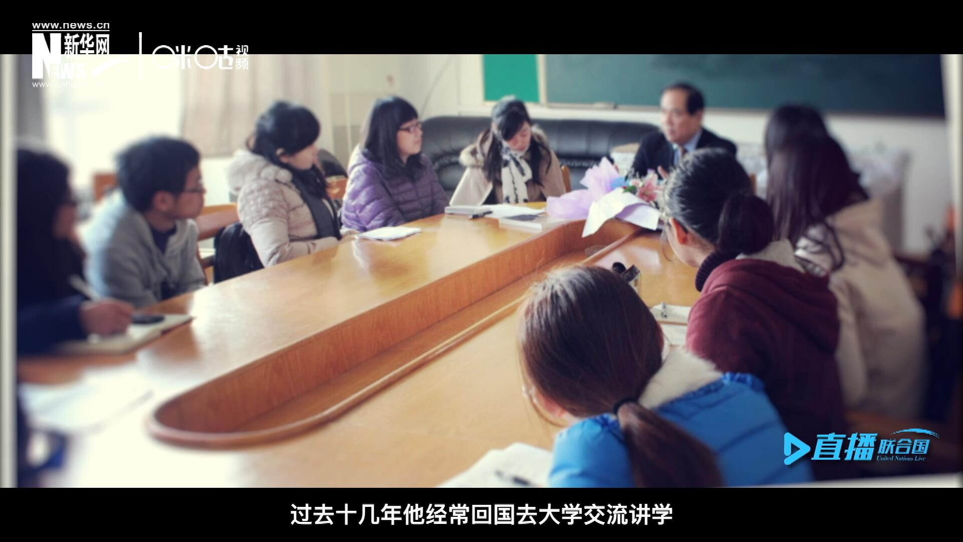 過去十幾年陳峰經(jīng)常回國去大學(xué)交流講學(xué)，給年輕人分享他學(xué)習(xí)、工作和生活的故事。