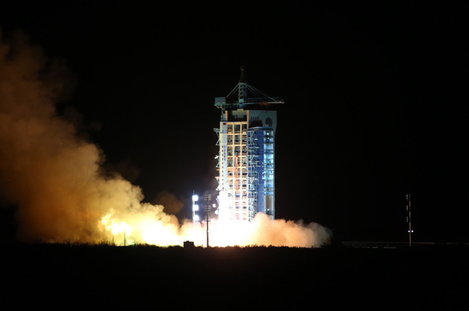 4月6日，實踐十號衛(wèi)星發(fā)射升空。