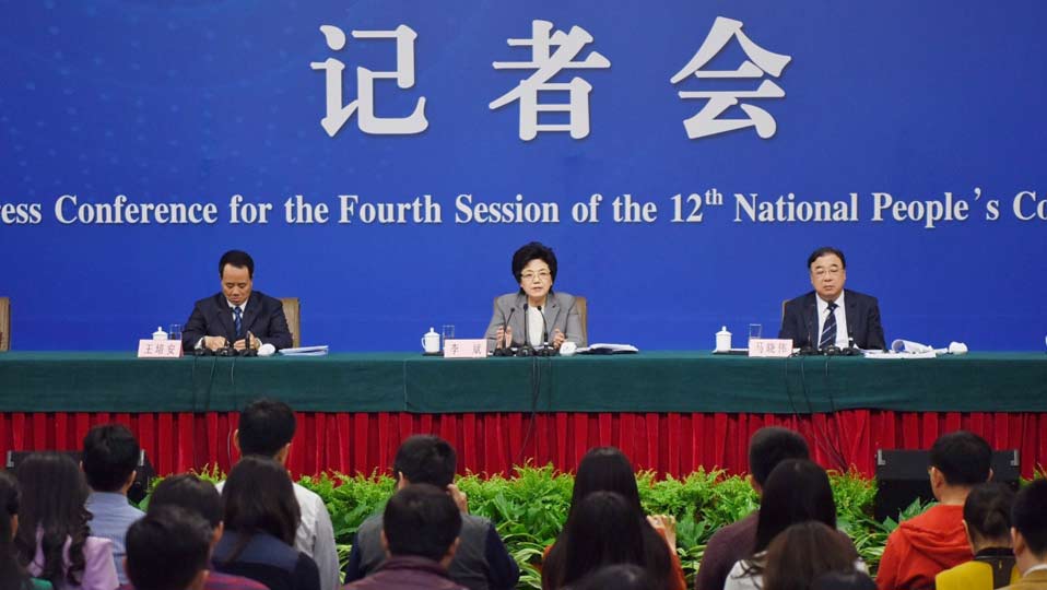 李斌、馬曉偉和王培安答記者問