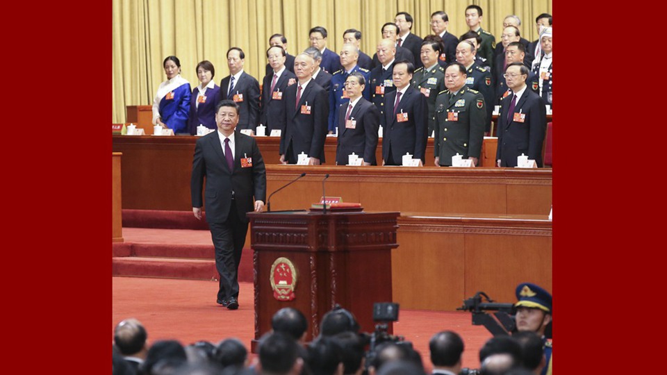 習(xí)近平當(dāng)選國(guó)家主席、中央軍委主席