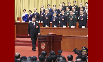 習(xí)近平當(dāng)選國(guó)家主席、中央軍委主席