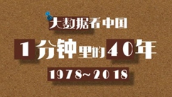 大數(shù)據看中國：1分鐘里的40年