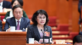 中國(guó)殘疾人聯(lián)合會(huì)主席團(tuán)主席，北京2022年冬奧會(huì)和冬殘奧會(huì)組織委員會(huì)執(zhí)行主席、黨組副書(shū)記 張海迪