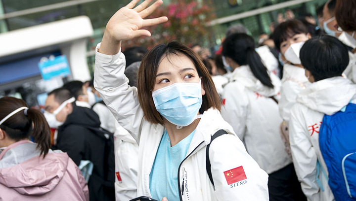 揮別武漢，她又回到“紅區(qū)”