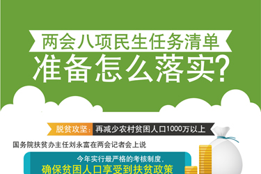 圖表：兩會(huì)八項(xiàng)民生任務(wù)清單準(zhǔn)備怎么落實(shí)？