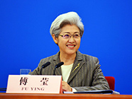 十二屆全國人大三次會(huì)議副秘書長、發(fā)言人傅瑩