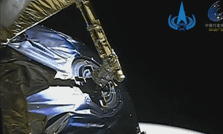 “天問一號”探測器火星捕獲過程影像來了！