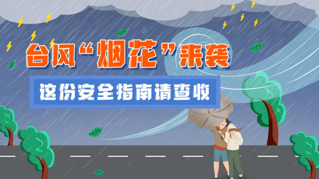 MG動畫：臺風“煙花”來襲，這份安全指南請查收