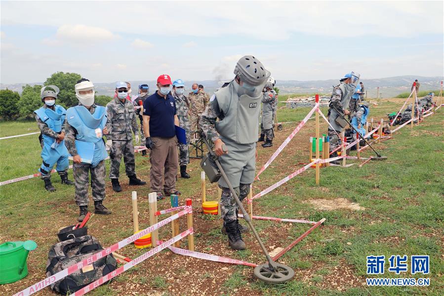 （XHDW·圖文互動）（3）中國赴黎維和官兵獲聯(lián)合國人道主義掃雷資質