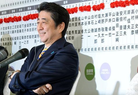 安倍贏選舉易，贏未來難