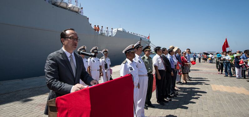 友誼、和平、交流、合作：中國海軍152艦艇編隊(duì)到訪埃及
