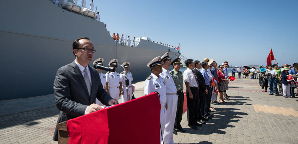友誼、和平、交流、合作：中國海軍152艦艇編隊到訪埃及