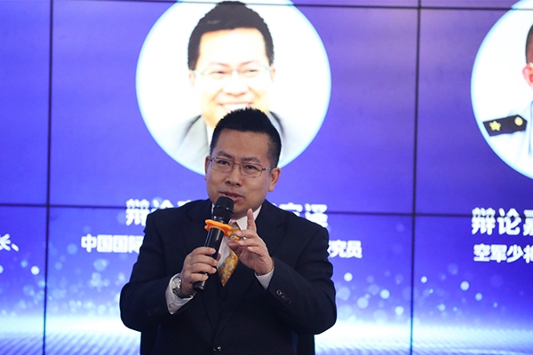 中國(guó)國(guó)際問(wèn)題研究院常務(wù)副院長(zhǎng)、研究員阮宗澤在發(fā)言