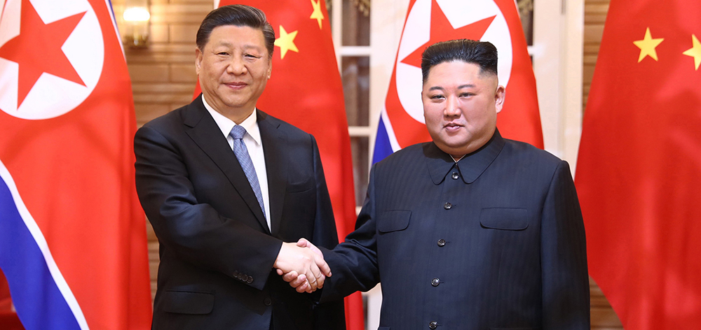 習(xí)近平同朝鮮勞動(dòng)黨委員長(zhǎng)、國(guó)務(wù)委員會(huì)委員長(zhǎng)金正恩舉行會(huì)談